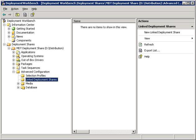 Deployment Share Advanced Configuration